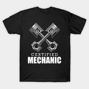 Certified Mechanic Workshop T-Shirt